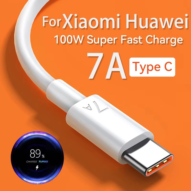 Huawei Nova 12 - 7A 100W Super-Schnellladekabel Typ C USB