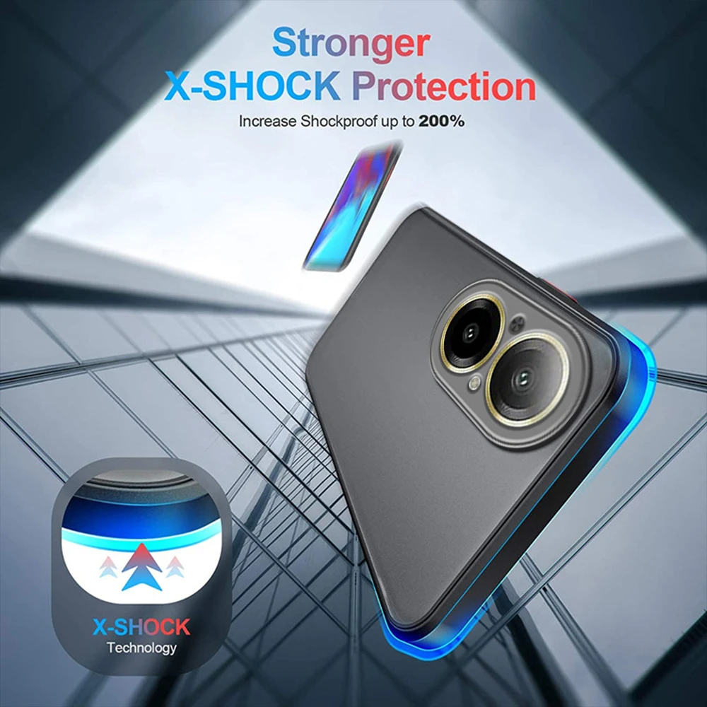 Stoßfeste Rüstung Matte Hülle  – Realme C67 Bewertung und Preis
