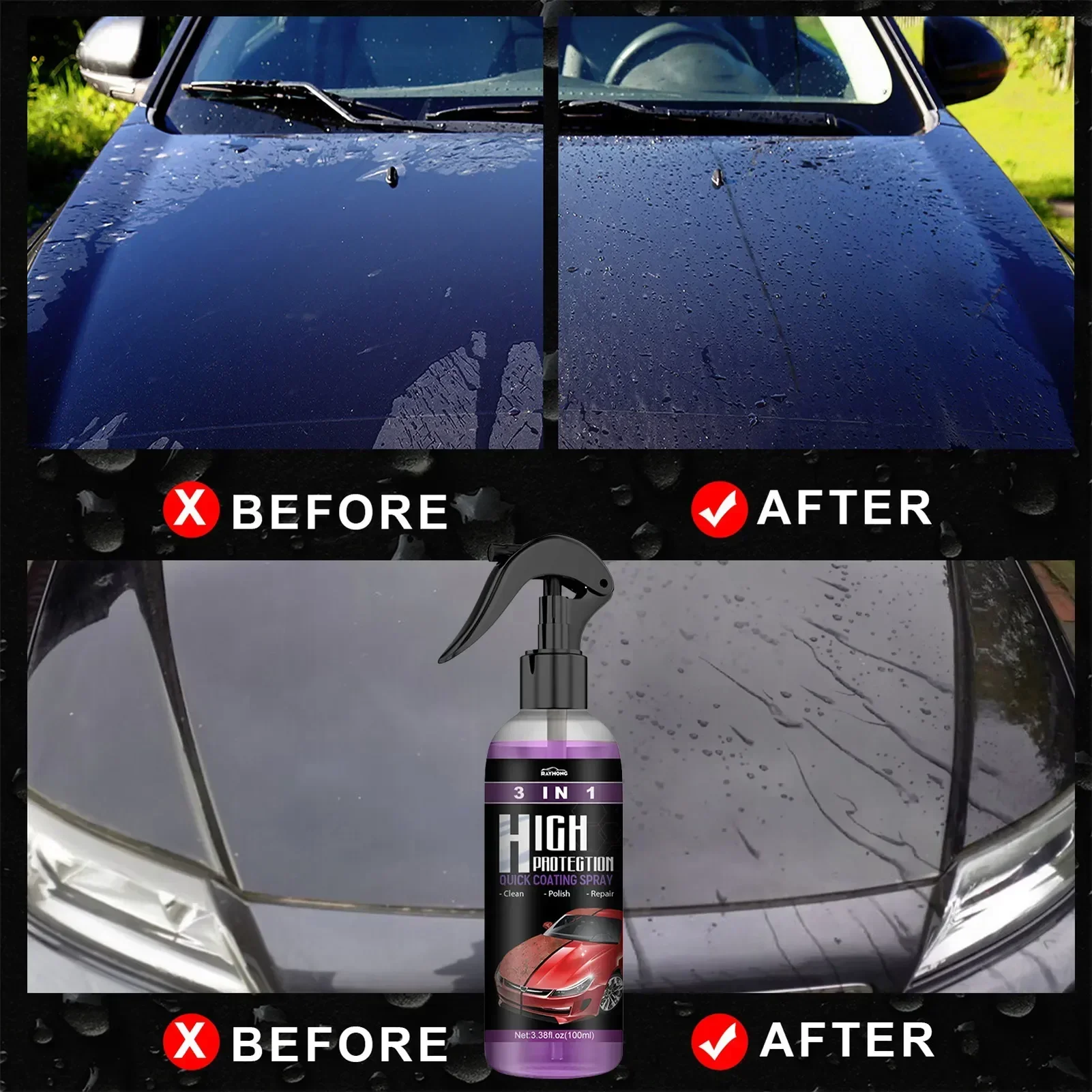3-in-1-Auto-Keramik-Nano-Besch – Nano Liquid Coating Bewertung und Preis